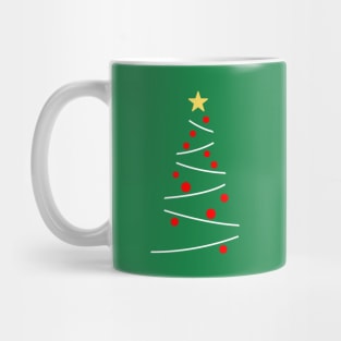 Minimal Christmas Tree Mug